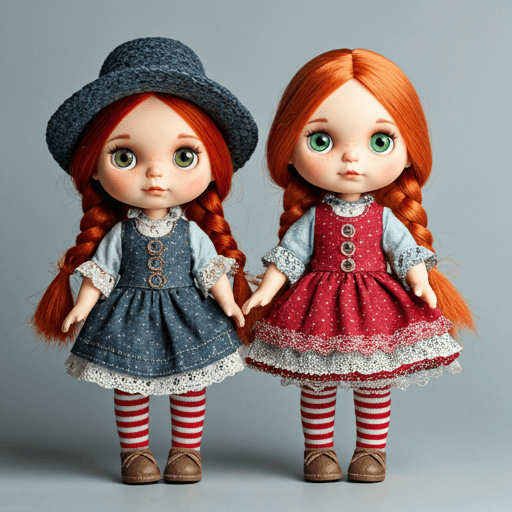 Fairy tale nesting dolls