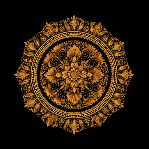 Gzhel style nesting dolls